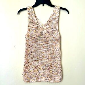 LOFT Sleeveless Sweater Tank Small